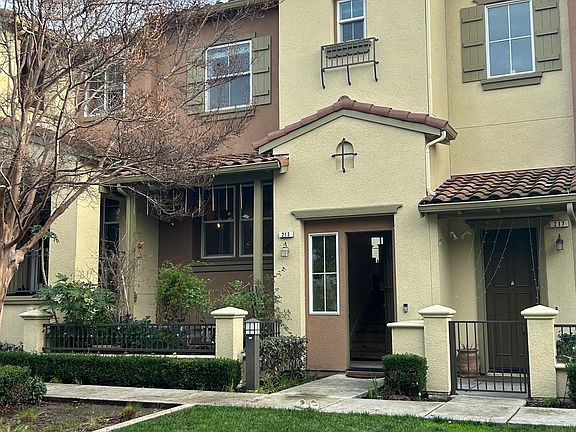 Front elevation w/ green patch