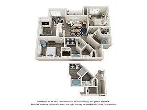 Floor plan EPA22E