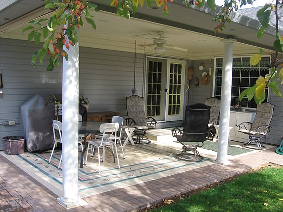 Covered patio