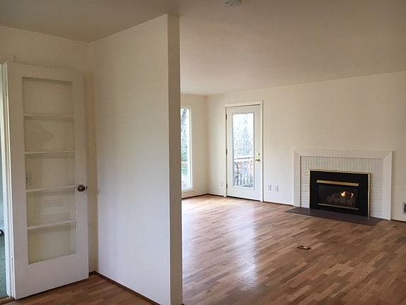 from dining room into living room