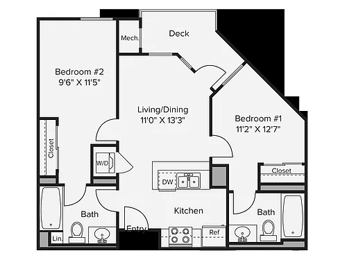 Floor plan B1