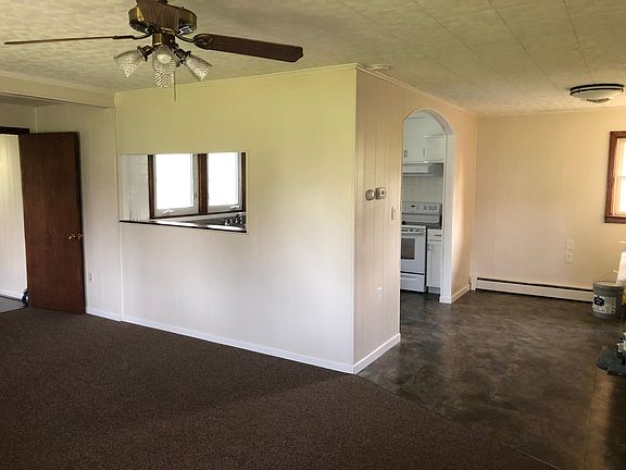 Living room looking into dining room