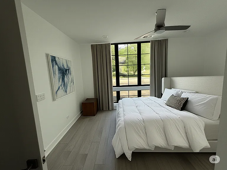 Staged Master Bedroom