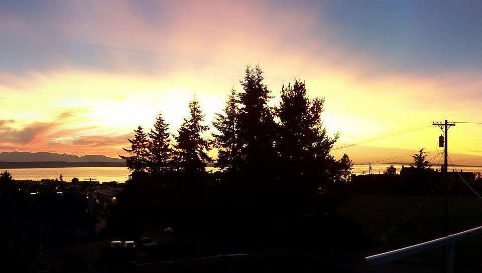 Sunset from the roof deck