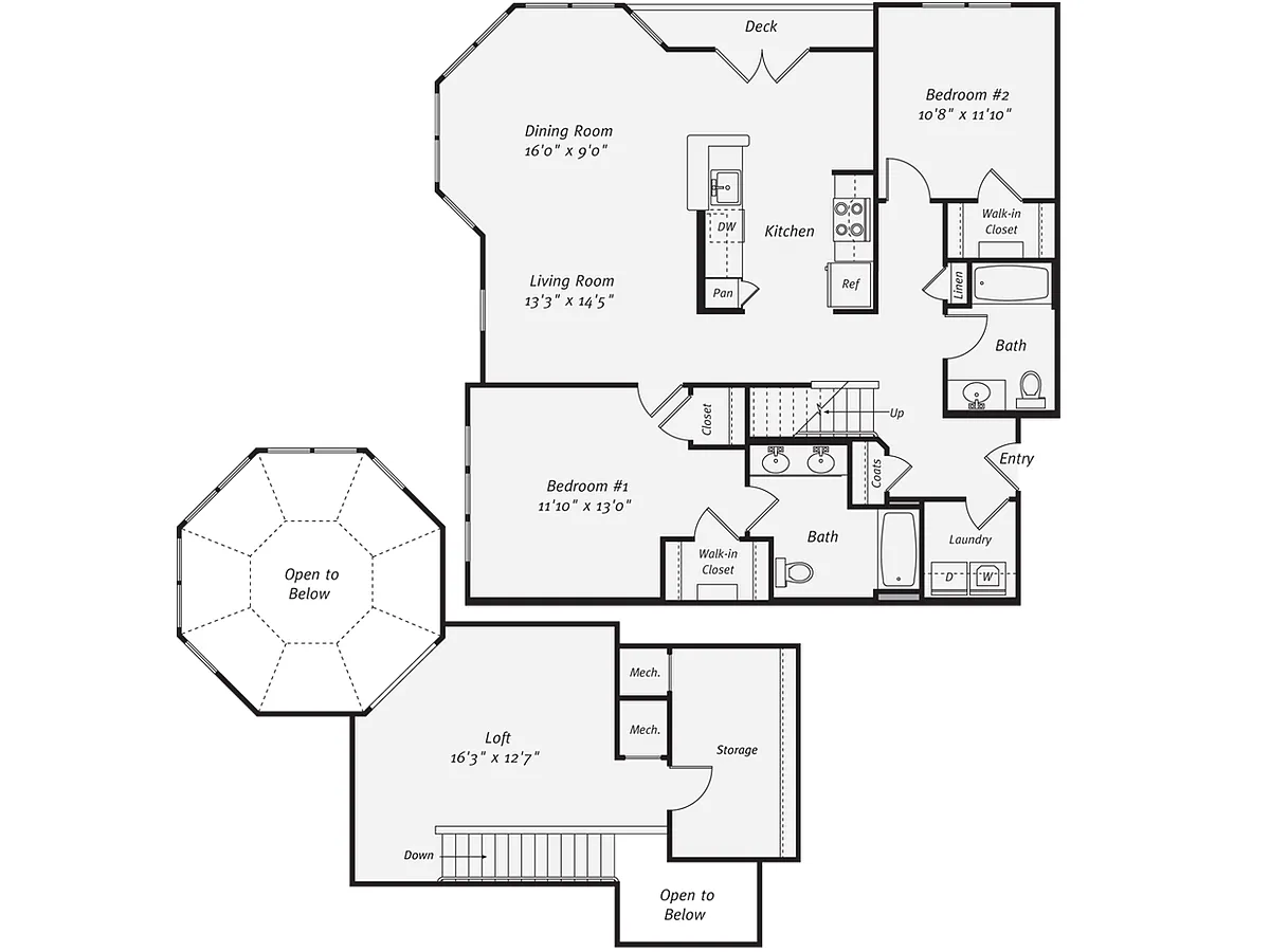 Floor plan B6L