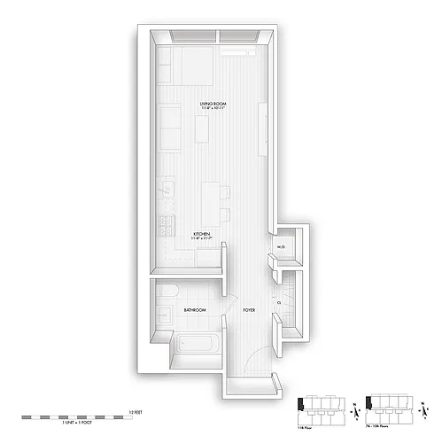 Floor plan 701-1101