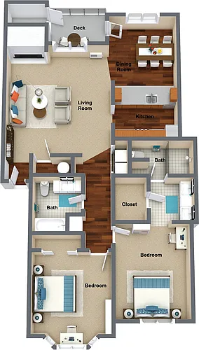 Floor plan Hunts Point