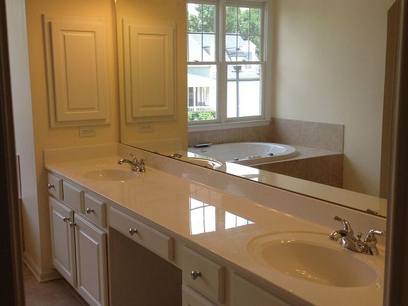 SPACIOUS Master Bath with double vanity