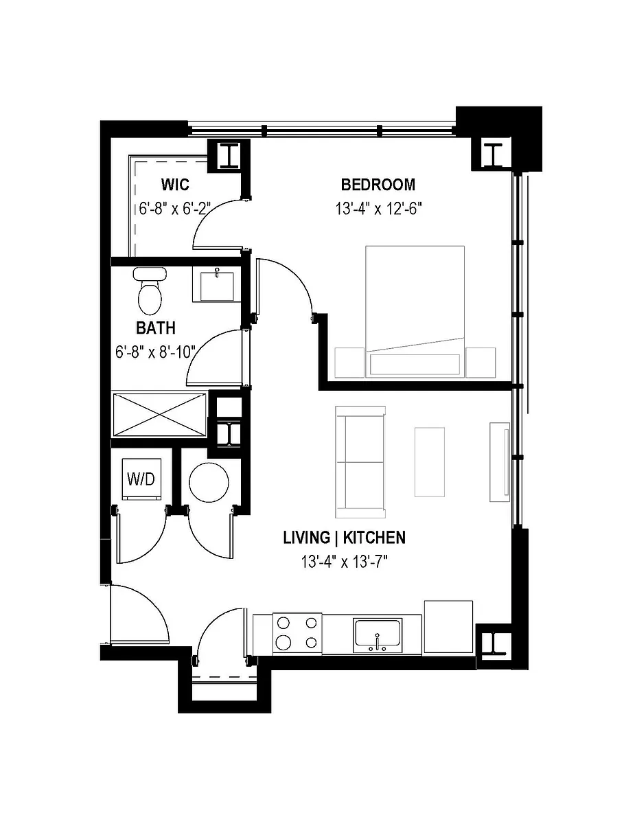 Floor plan B8