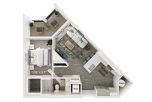 Floor plan Shell