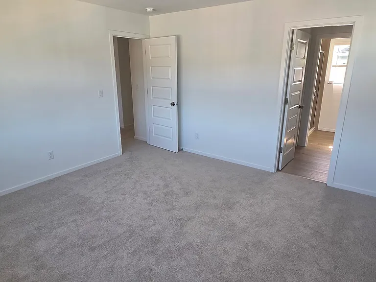 Master Bedroom view to bath