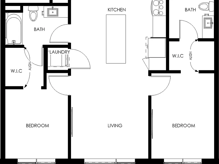 Rio Grande | 2bd, 2ba - 887 sqft. Rio Grande | 2bd, 2ba - 887 sqft.