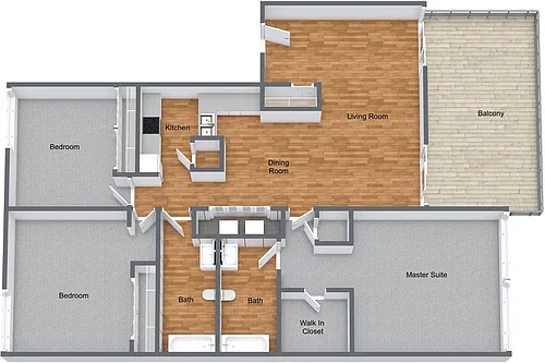Floor plan The Meridian
