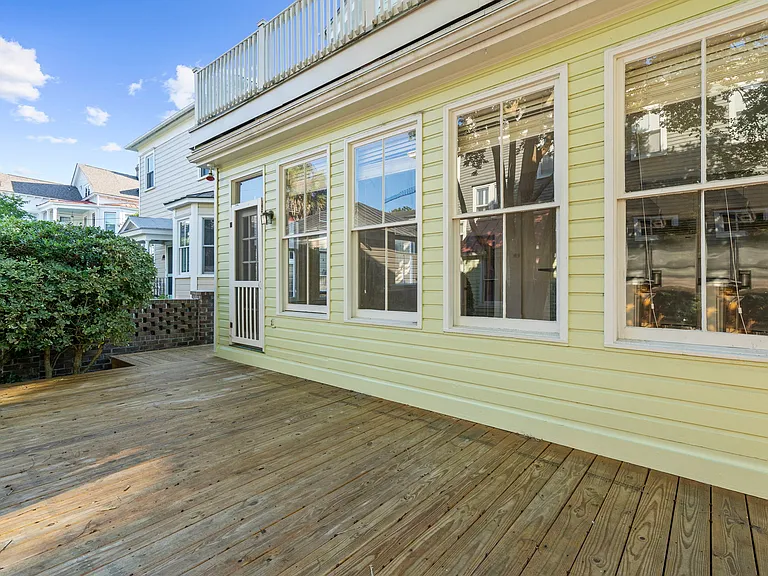 Back Door to Living Room and Kitchen from Deck