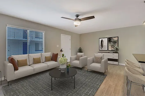 Floor plan 2 Bedroom 1 Bath