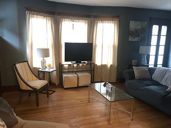 living room with current tenants furniture