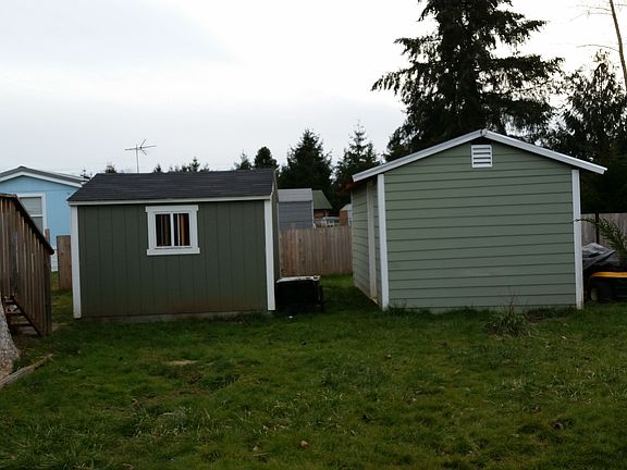 2 storage sheds