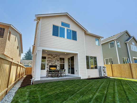 Nice level backyard and covered outdoor living