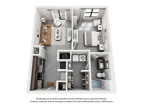 Floor plan The Kahlo