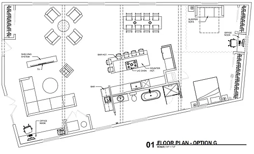 Floor plan 28West 5th Ave