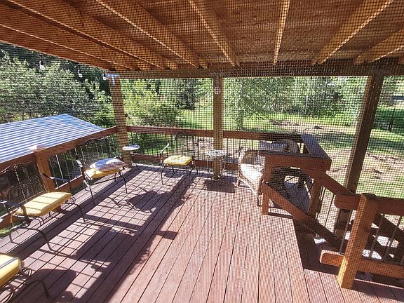 Balcony off the unit