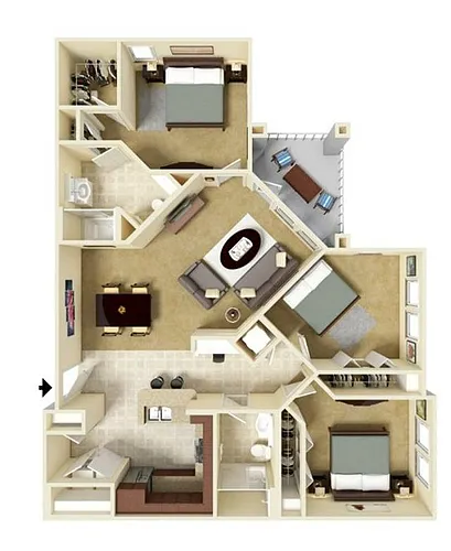 Floor plan C2