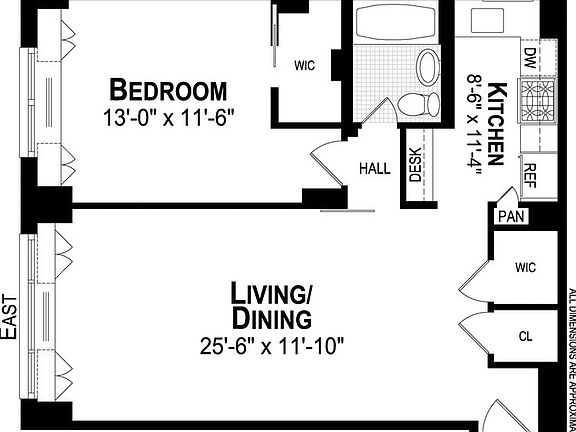 2nd image of 201 W 21st St APT 2F