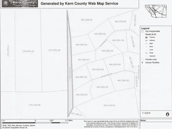LOT 1-4 Th Rd, Caliente, CA 93518