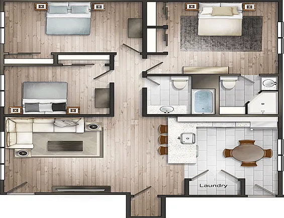 The V Apartments — Photo 17
