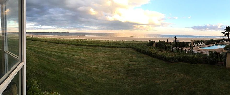 Beach from Stairs of Condo