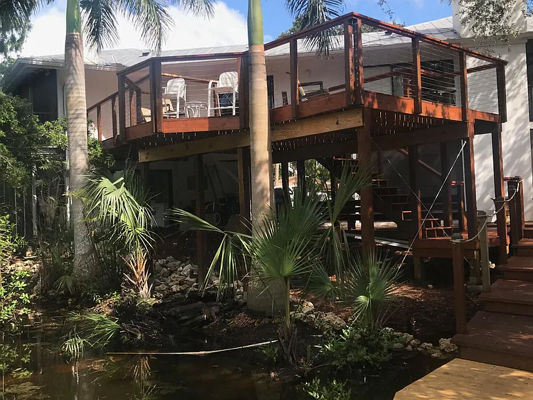 New Deck with Stainless Steel railing