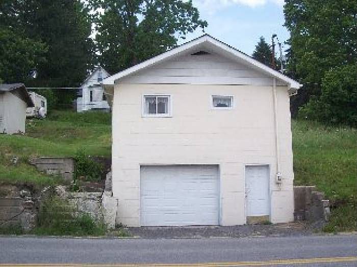 Garage accross the street
