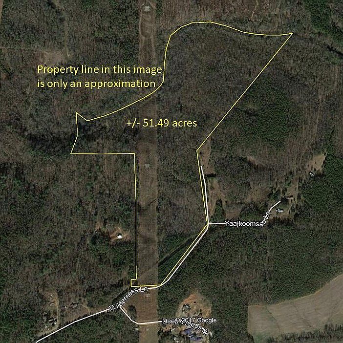 Approximate property line