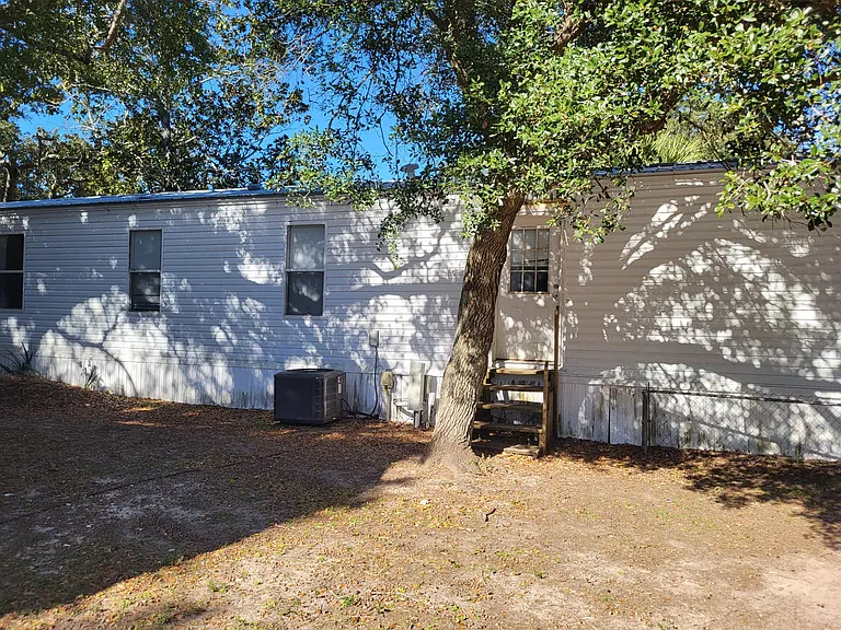 Back yard area