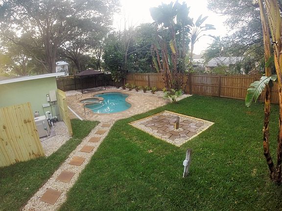 Back Yard & Pool