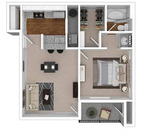 Floor plan A1A