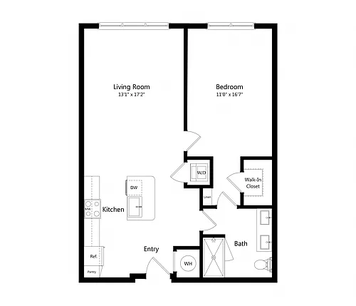 Floor plan Mariposa II