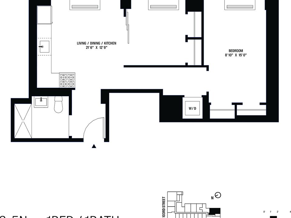 2nd image of 300 E 103rd St Unit 4N