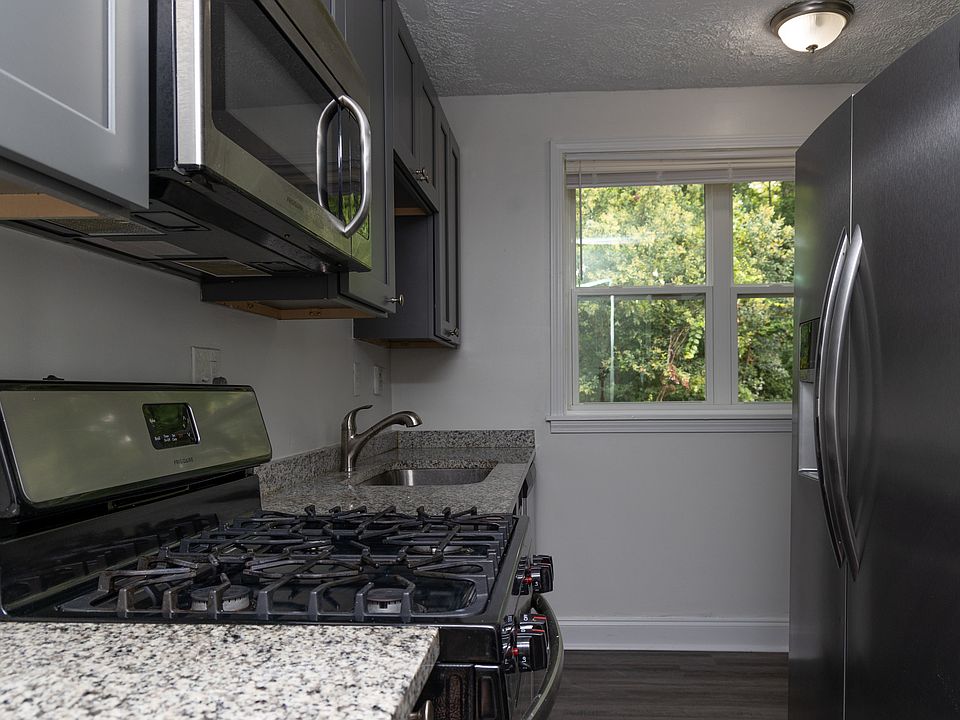 Kitchen at an angle