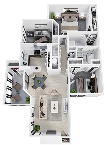 Floor plan C1P