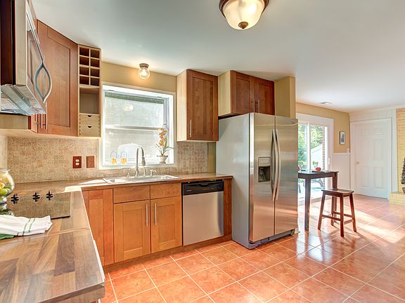 Tile back splash