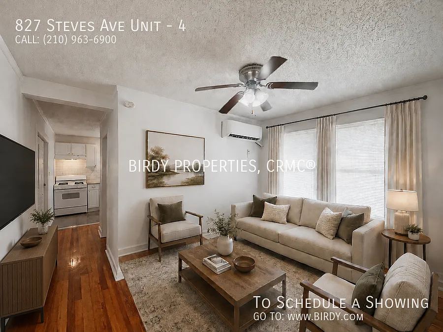 "Cozy & Modern 2-Bed Retreat with Granite Touches at 827 Steves Ave, San Antonio!" — Photo 2