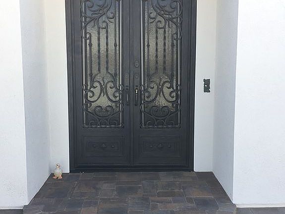 Front Iron Door