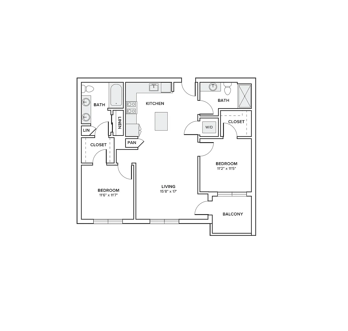 Floor plan B01