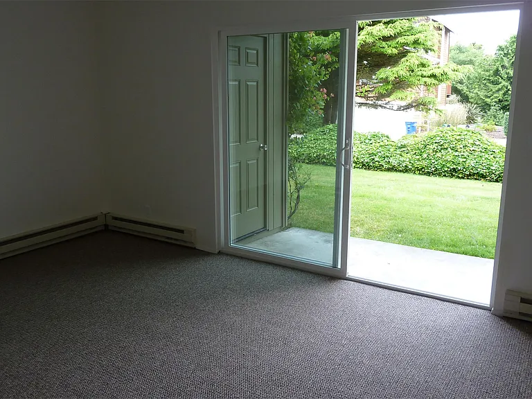 Units are first floor have deck from living room