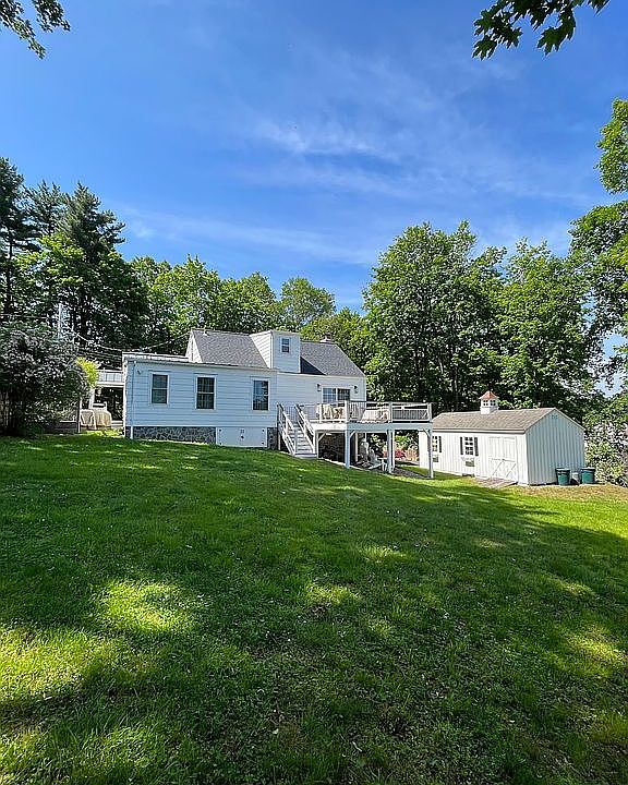 Large fenced in yard