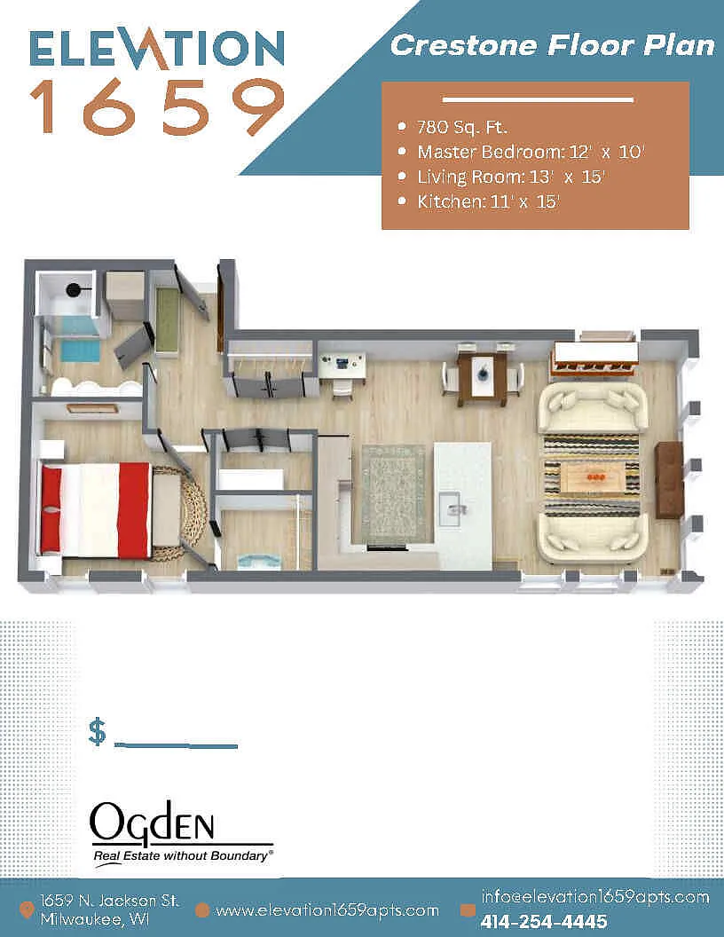 Floor plan The Crestone