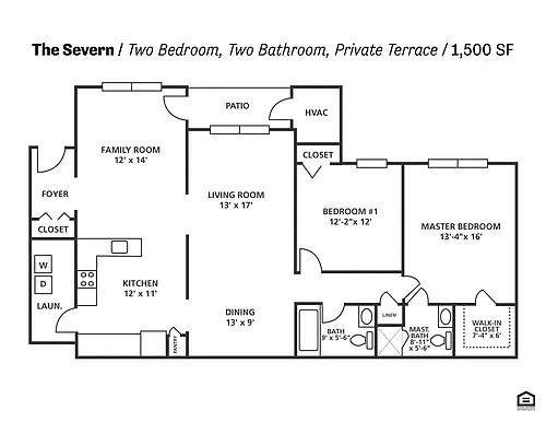 Floor plan The Severn