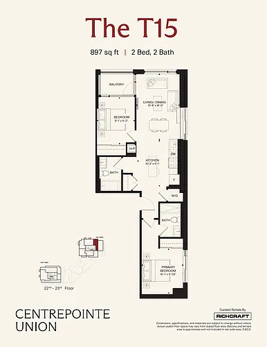 Floor plan 2305E-CU
