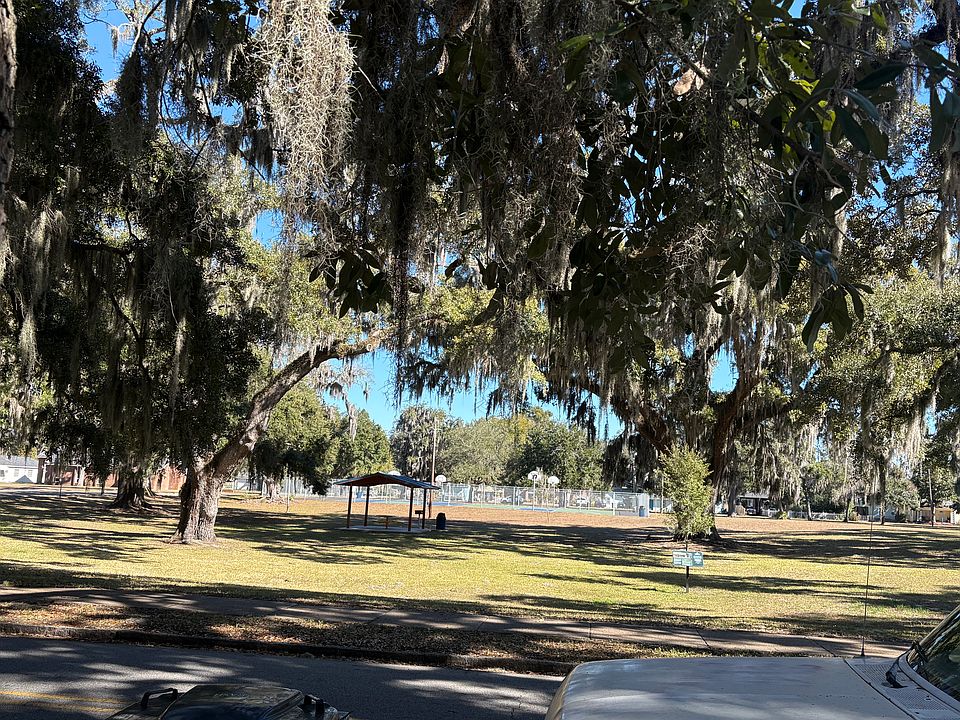 Orange park across the street